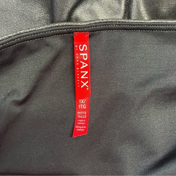 SPANX x REVOLVE Faux Leather High Waisted Leggings - Picture 7 of 10